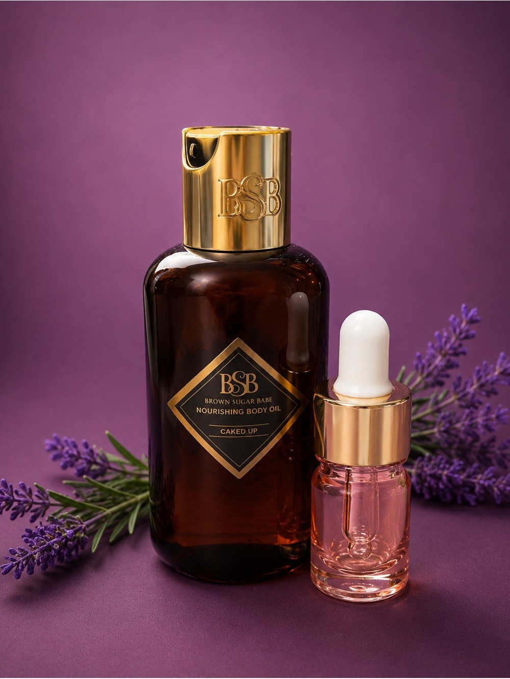 🌟 DELICIOUS DESSERT SCENTS🌟 Brown Sugar Babe- nourishing body oil, 5ml Bottles. - Picture 3 of 6